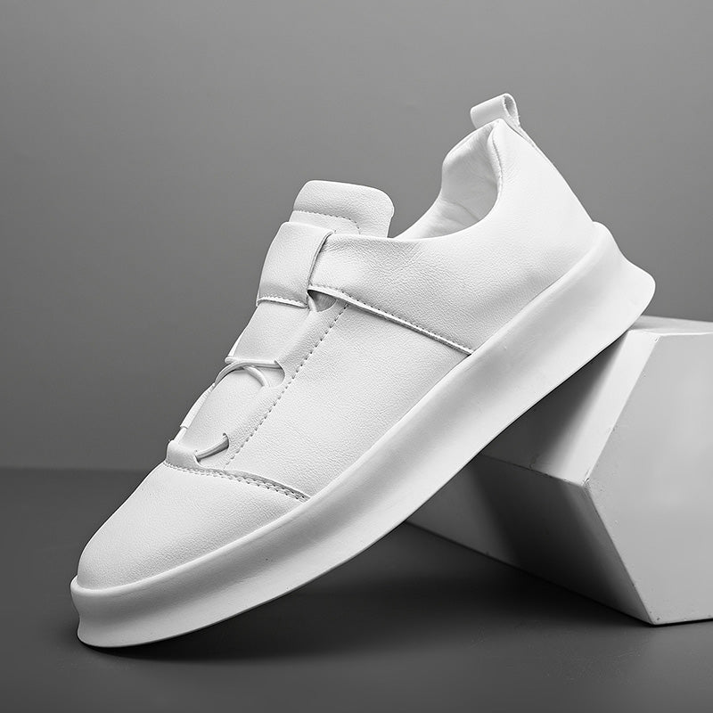Enzo Slip-On Leather Sneakers